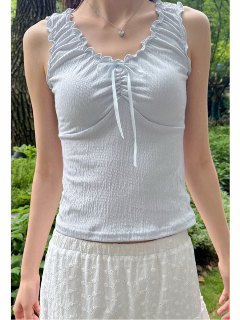 Brandy Melville Malena Blue Tank Top